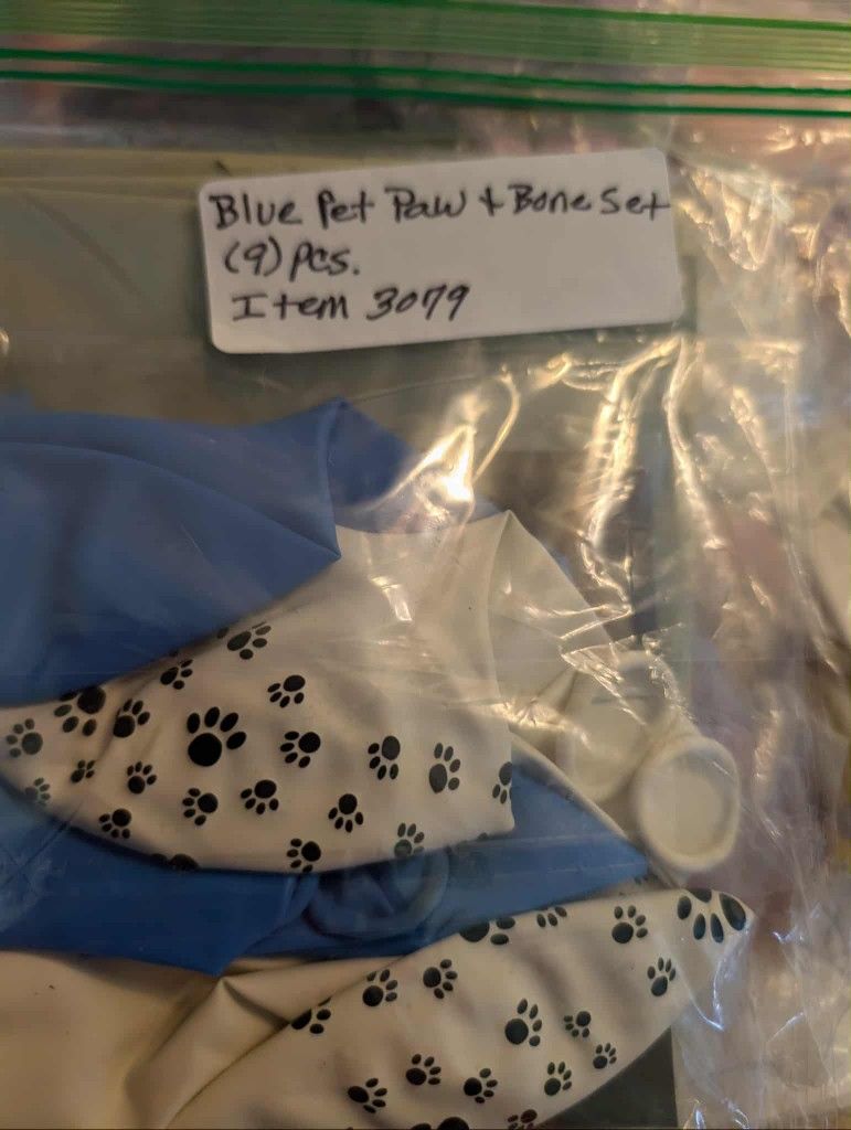 BOY DOG BIRTHDAY BAG