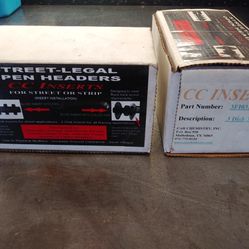 Header Collector Inserts 3"  Pair 