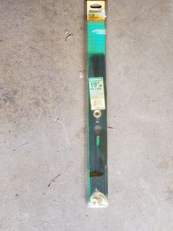 New lawn mower blade