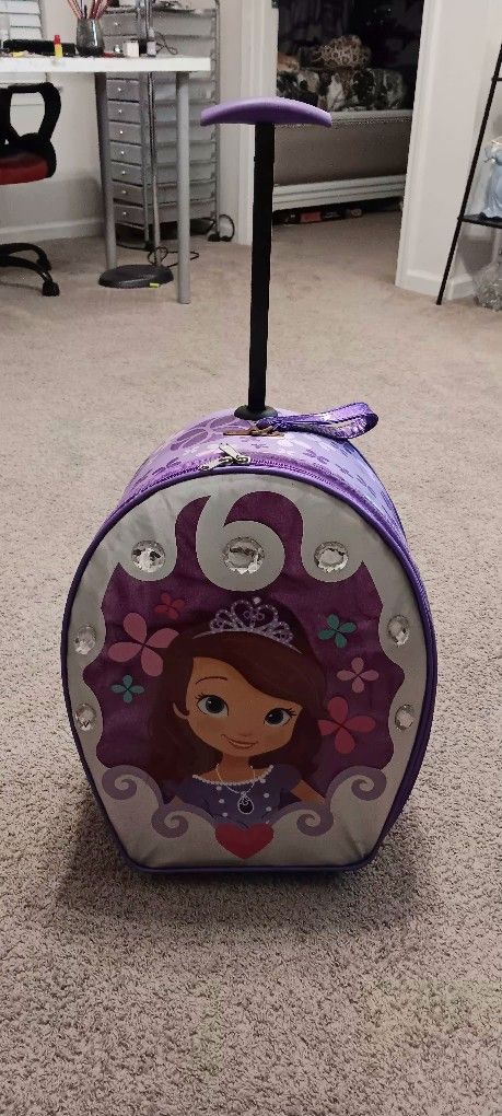 DISNEY Princess Sofia Wheeled Suitcase 19"