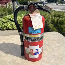 Large Fire Extinguisher 