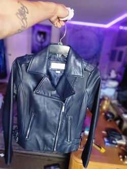 Michael Kors Women's leather jacket XS