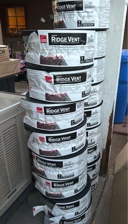 Roofing Ridge Vent Rolls 7”x20’