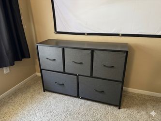 Storage Dresser for Bedroom, Grey