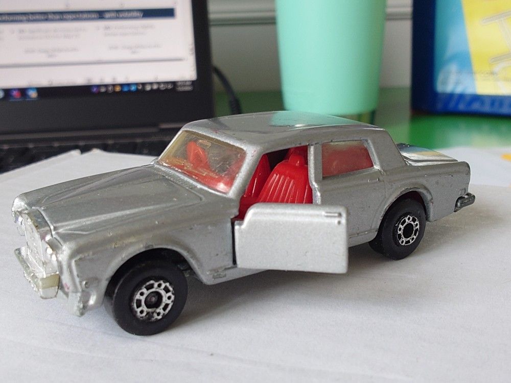 Vintage Lesney Matchbox Rolls Royce Silver Shadow II no. 39