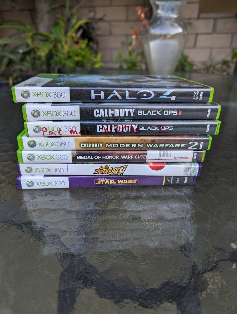 Xbox 360 Games Halo Call Of Duty 