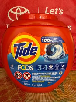 Tide pods - original scent