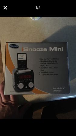 iSnooze mini + CD player