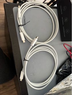 Apple thunderbolt 2 cables (6 foot)