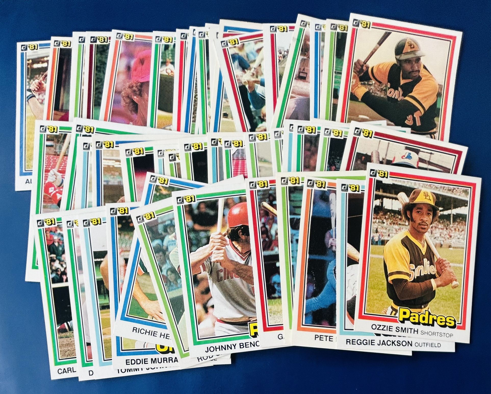 1981 Donruss Baseball Card Lot - HOF, All Stars, Rookies