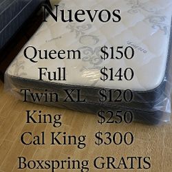 Mattress Pillow Top New 