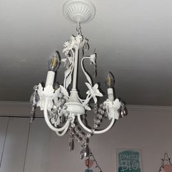 White  Chandelier 