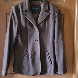 Wilsons Leather Brown Suede Jacket