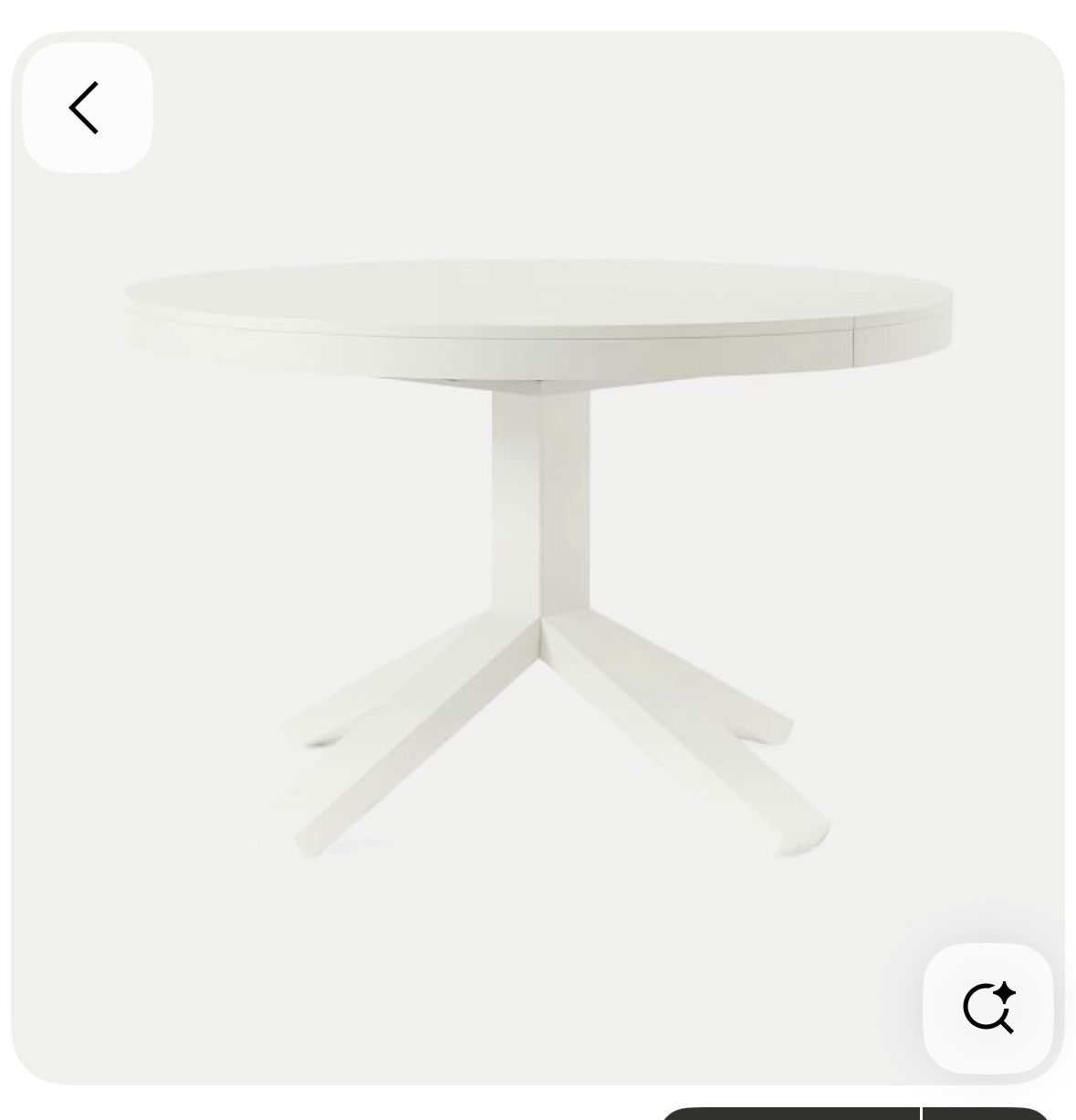 West Elm Breakfast Table