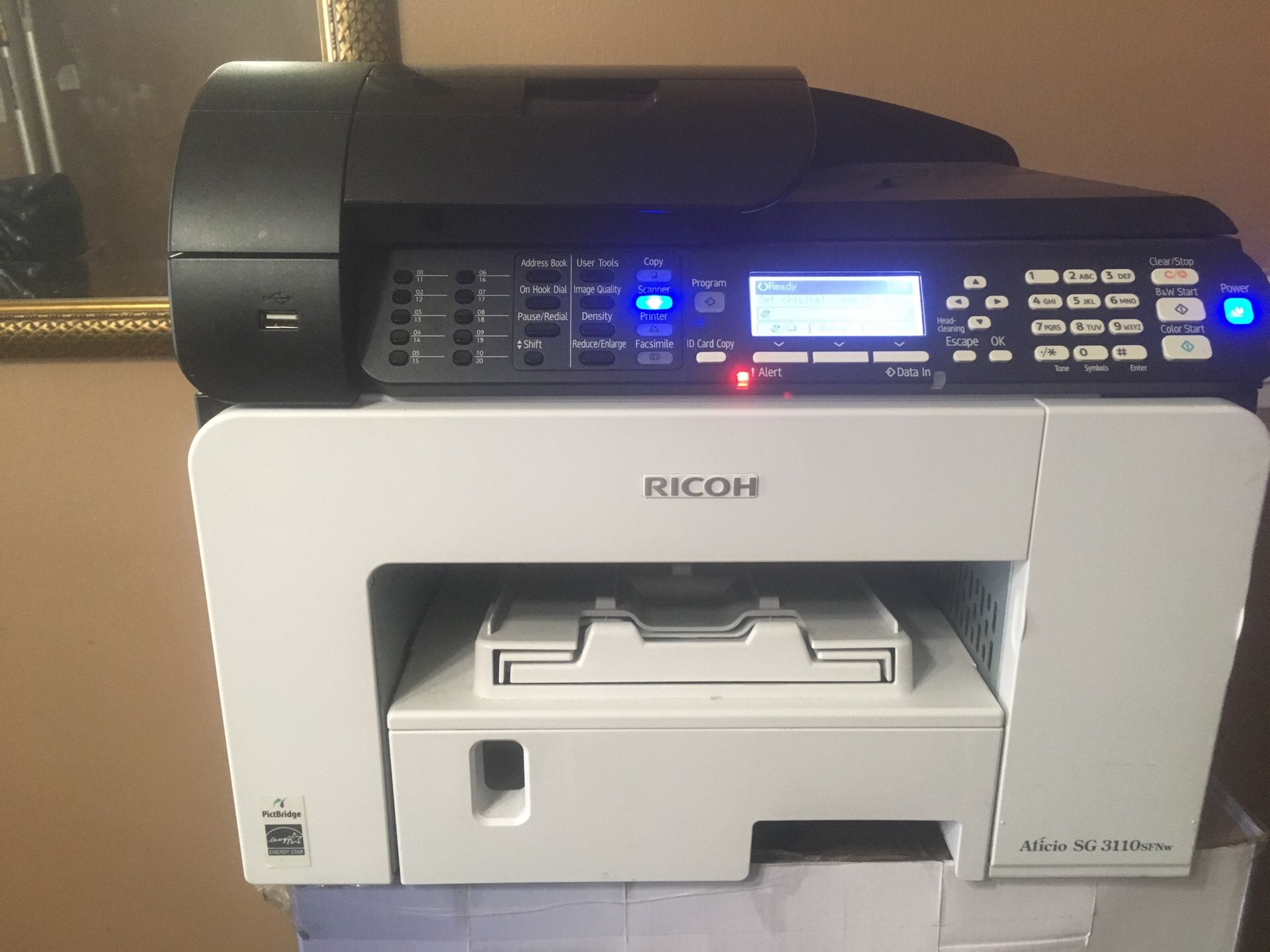 RICOH Aficio SG 3110 SFNw Copy, Scanner, Printer, Facsimile Awesome Deal!!!