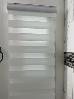 Genimo Zebra Blind Corded Dual Layer Roller Window Shades
