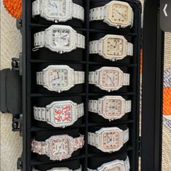 Moissanite Watches ( Shipping Only )