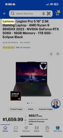 Lenovo Legion 5i Pro