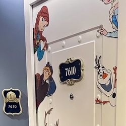 Frozen Disney Cruise Ship Door Stickers