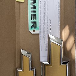 Chevrolet Traverse Bow Ties/black Lettering Replacements