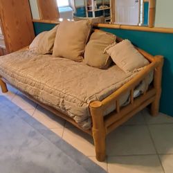 Bamboo sofa bed
