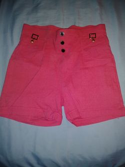 High waisted shorts