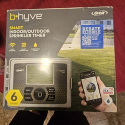 *NEW* B HYVE 6 STATION SMART SPRINKLER IRRIGATION TIMER