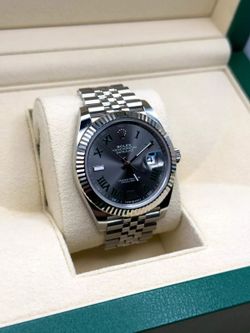 Rolex Datejust 41 126334 Wimbledon Fluted Jubilee NEW 2024 COMPLETE FULL SET