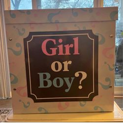 Gender Reveal Box