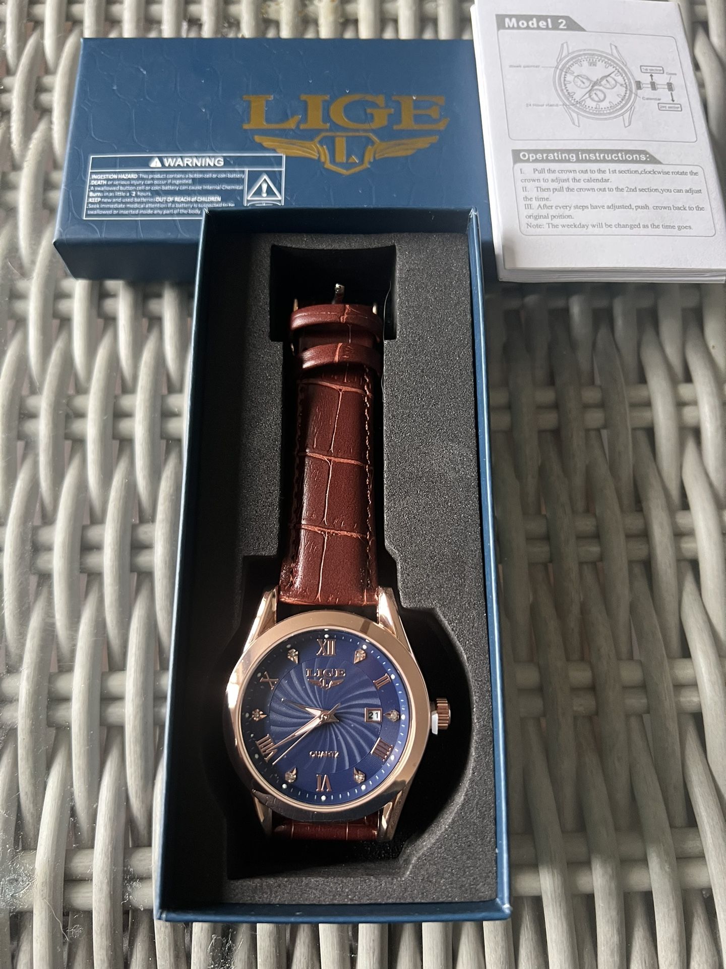 Lige Fashion Watch Brand New With Box