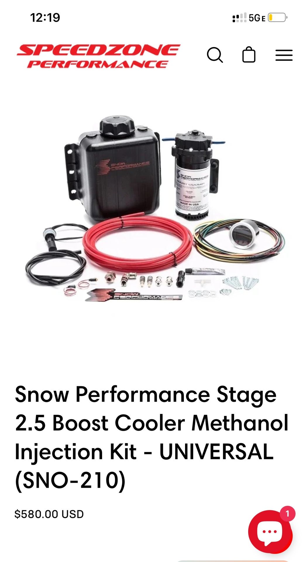 Methanol Injection Kit