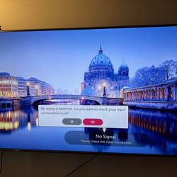 65’ LG TV Model # 70UJ6570-UB 