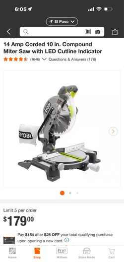 Ryobi 10” saw