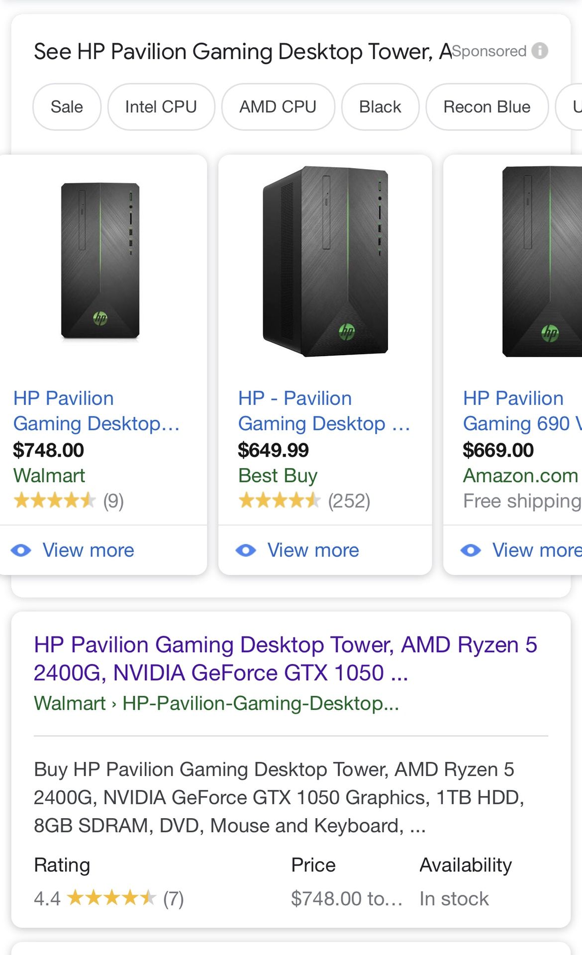 Pavilion Gaming Desktop for Sale in Oakland, CA OfferUp