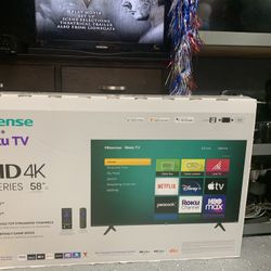 58 Inch Flat Screen Smart Tv