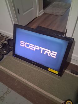 30 in tv and stand. Must add universal remote