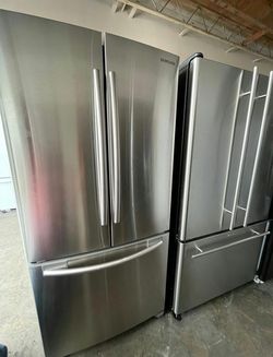 Samsung 3-Door French Door Refrigerator - Stainless Steel, Excellent Condition, EnergyStar