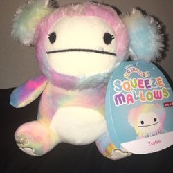 Squishmallow Zaylee 8” Squeeze mallows Bigfoot