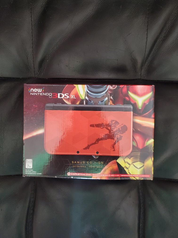 NEW Nintendo 3DS XL Samus Limited Edition