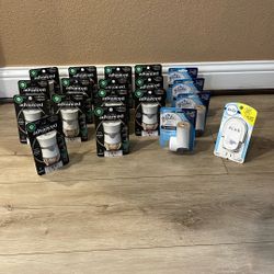14 Air Wick & 4 Glade & 1 Febreze & No Refill