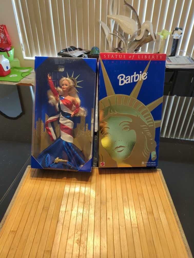 Statue Of Liberty Limited Edition Barbie Doll