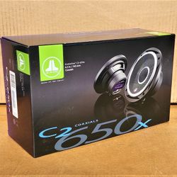 JL Audio C2 Car Speakers Set 6.5" 2-Way Mica-Filled Coaxial Speaker System 225 Watts C2-650X 🚨 Payment Options Available 🚨 No Credit Needed 🚨 