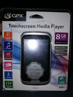 GPX Touchscreen Media Player
