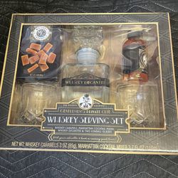 Whiskey Serving Set With Decanter