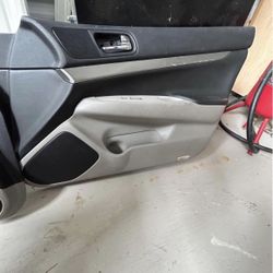 Infiniti G37 Door Panels