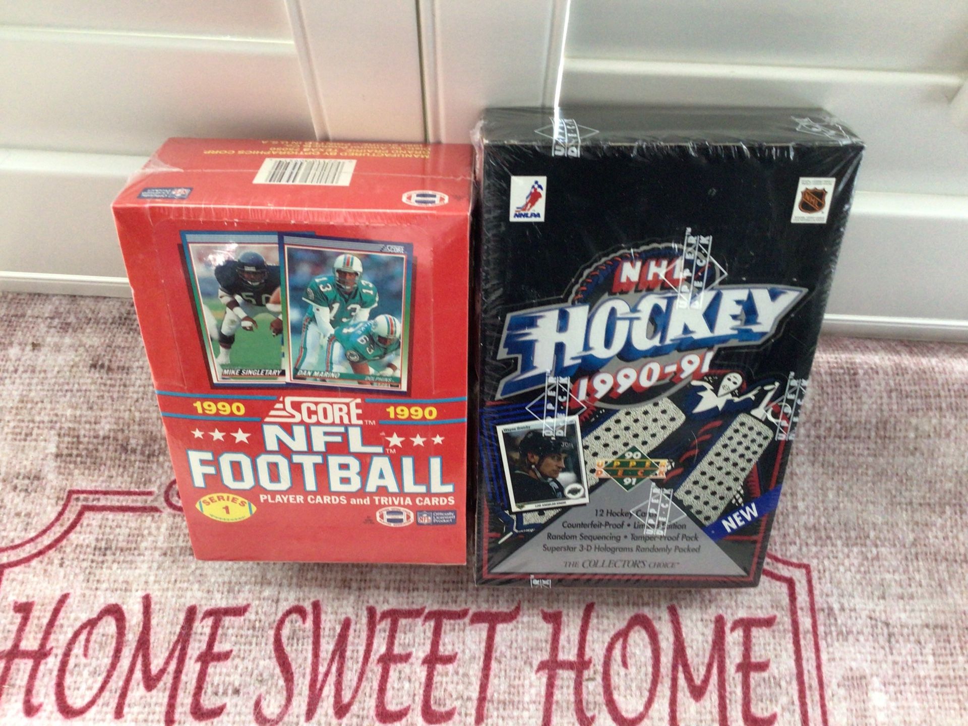 Baseball and Hockey sports Cards