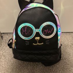 Betsey Johnson Mini Cat Backpack