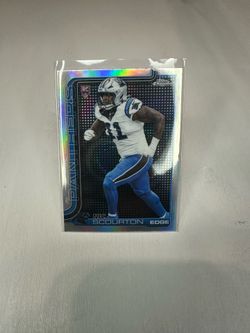 2025 Topps Chrome Nic Scourton Lightboard Logo Refractor SSP