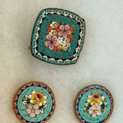 Clip Earrings & Brooch