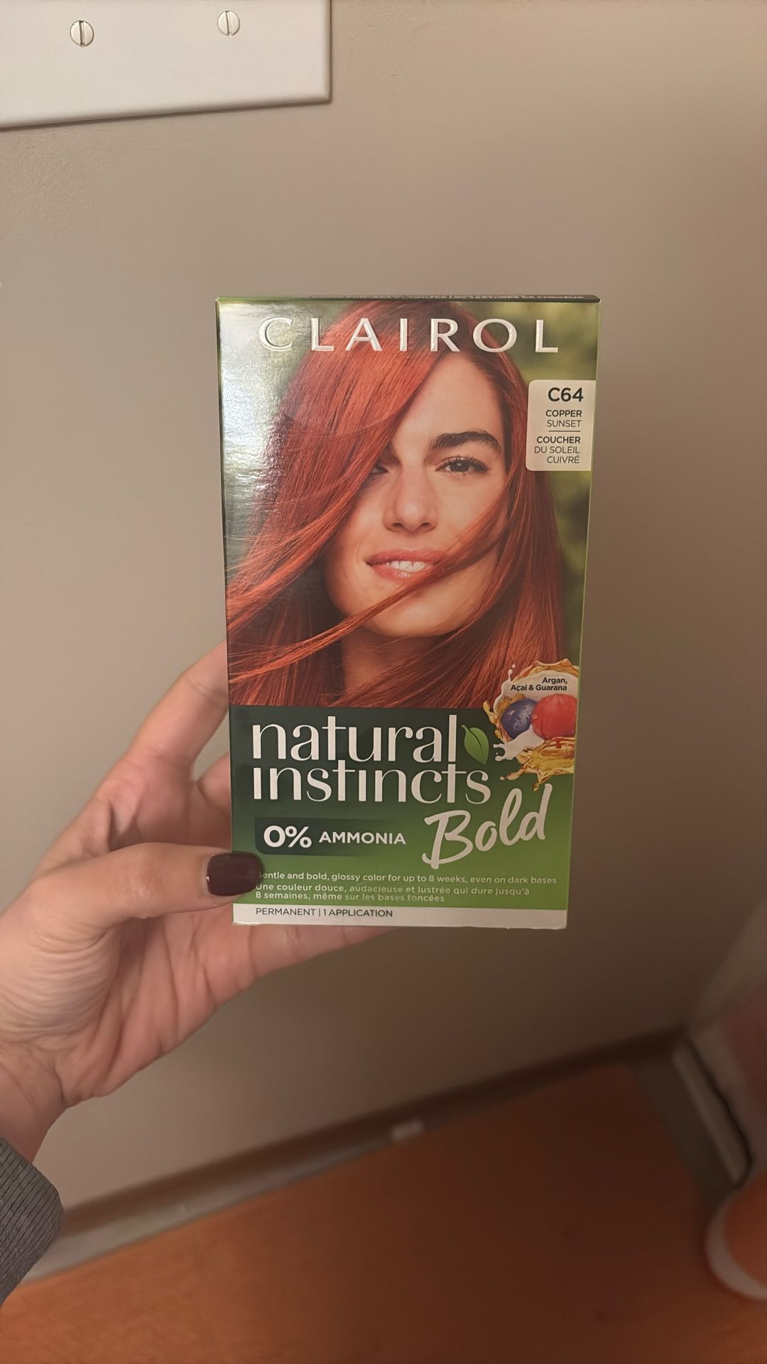Clairol Sunset Copper Box Hair Dye